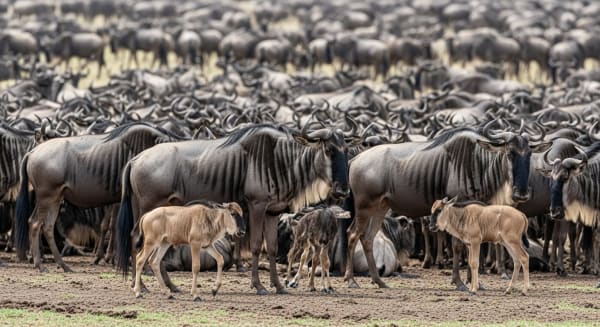 Wildebeest Calving Season