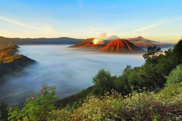Mount Bromo Sea of Sand Sunrise