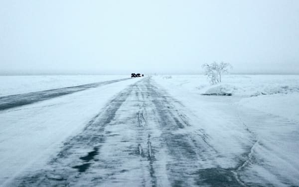Hailuoto ice road opening season