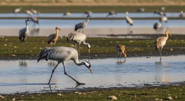 Azraq Wetland Crane Stopover