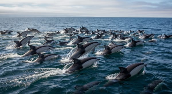 California Dolphin Superpod (Monterey Bay)