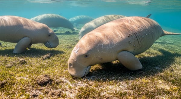 Bazaruto dugong feeding aggregation