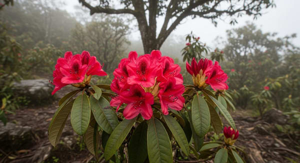 Doi Inthanon Rhododendron Bloom