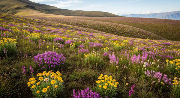 Drakensberg Alpine Wildflower Bloom