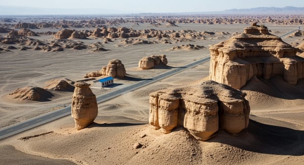Dunhuang Yardang ("Ghost City")
