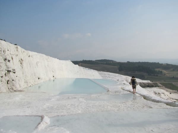 Pamukkale Travertine Terraces (mineral flow)