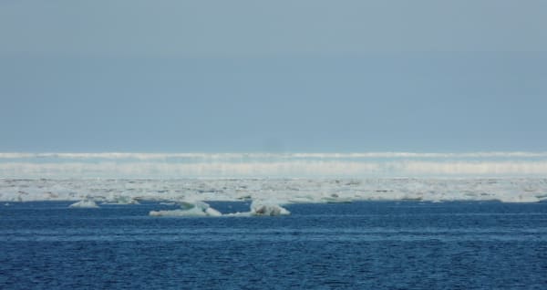 Abashiri Drift Ice Mirage