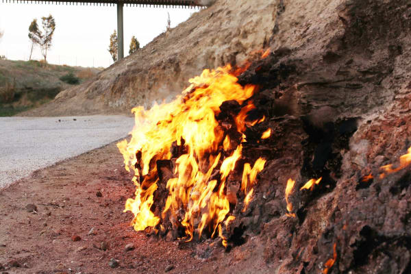 Yanar Dag Burning Mountain