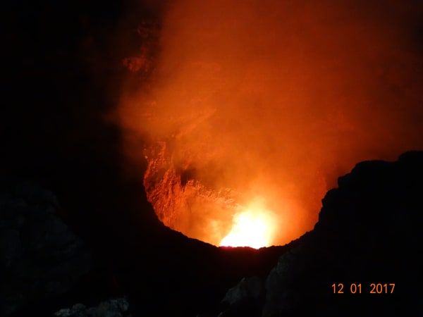 Masaya Volcano Lava Lake Glow