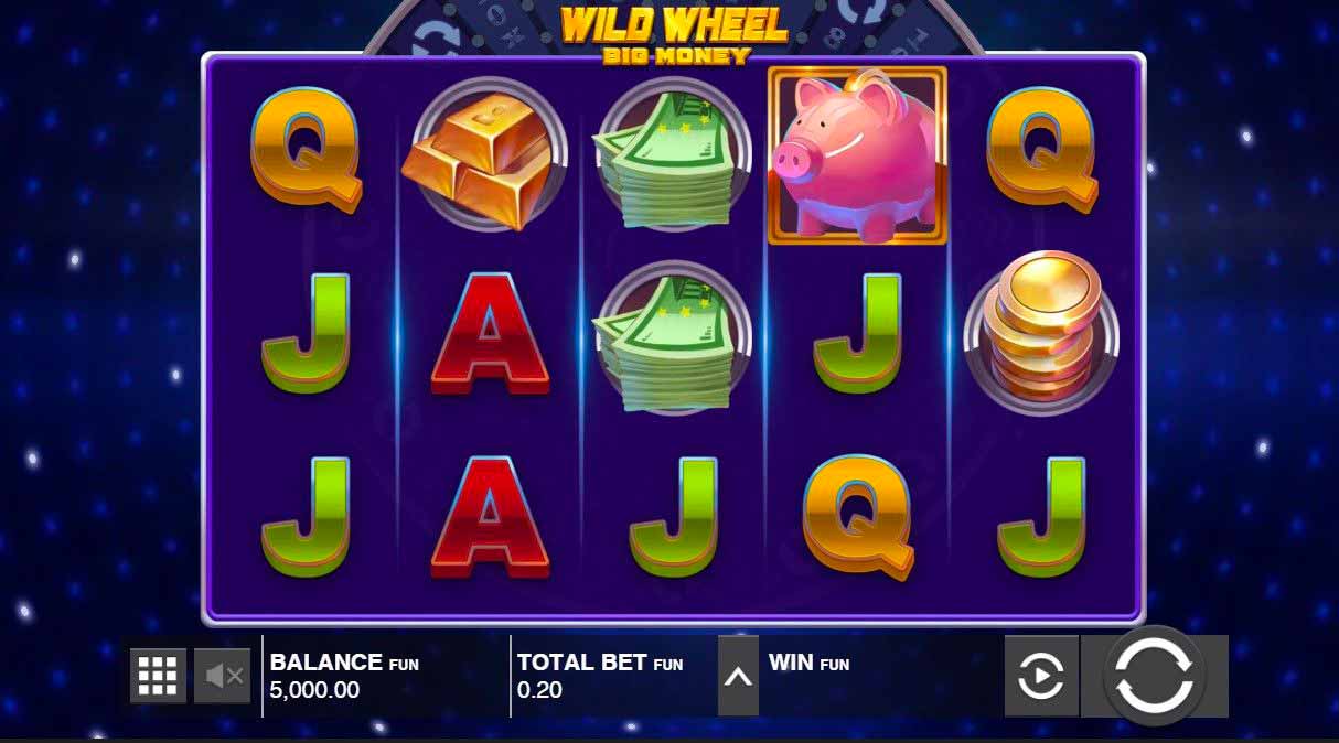 Wild Wheel Slot Screen