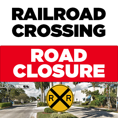 Railroad Crossing Closure - NW 84 Ave. and 12 St.