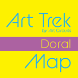 Innovative City of Doral Art Trek by Art Circuits: by foot, by car!