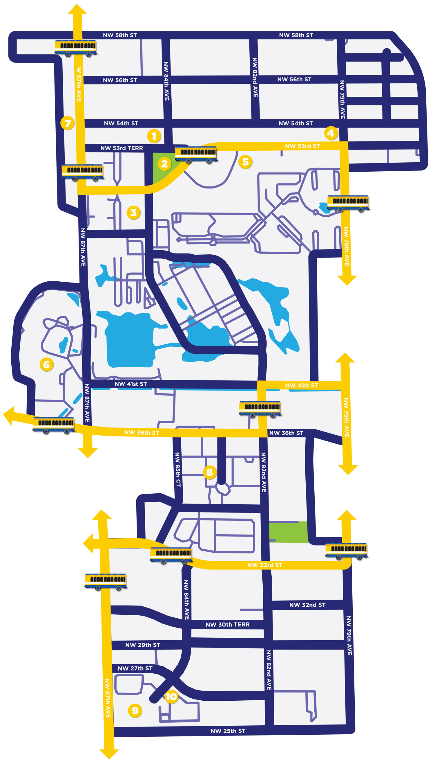 Service Area Map