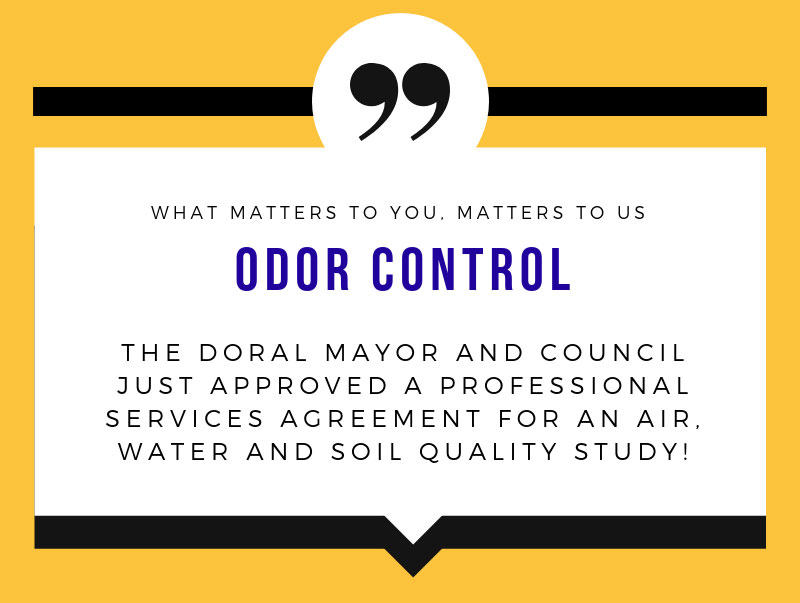 ODOR CONTROL UPDATE