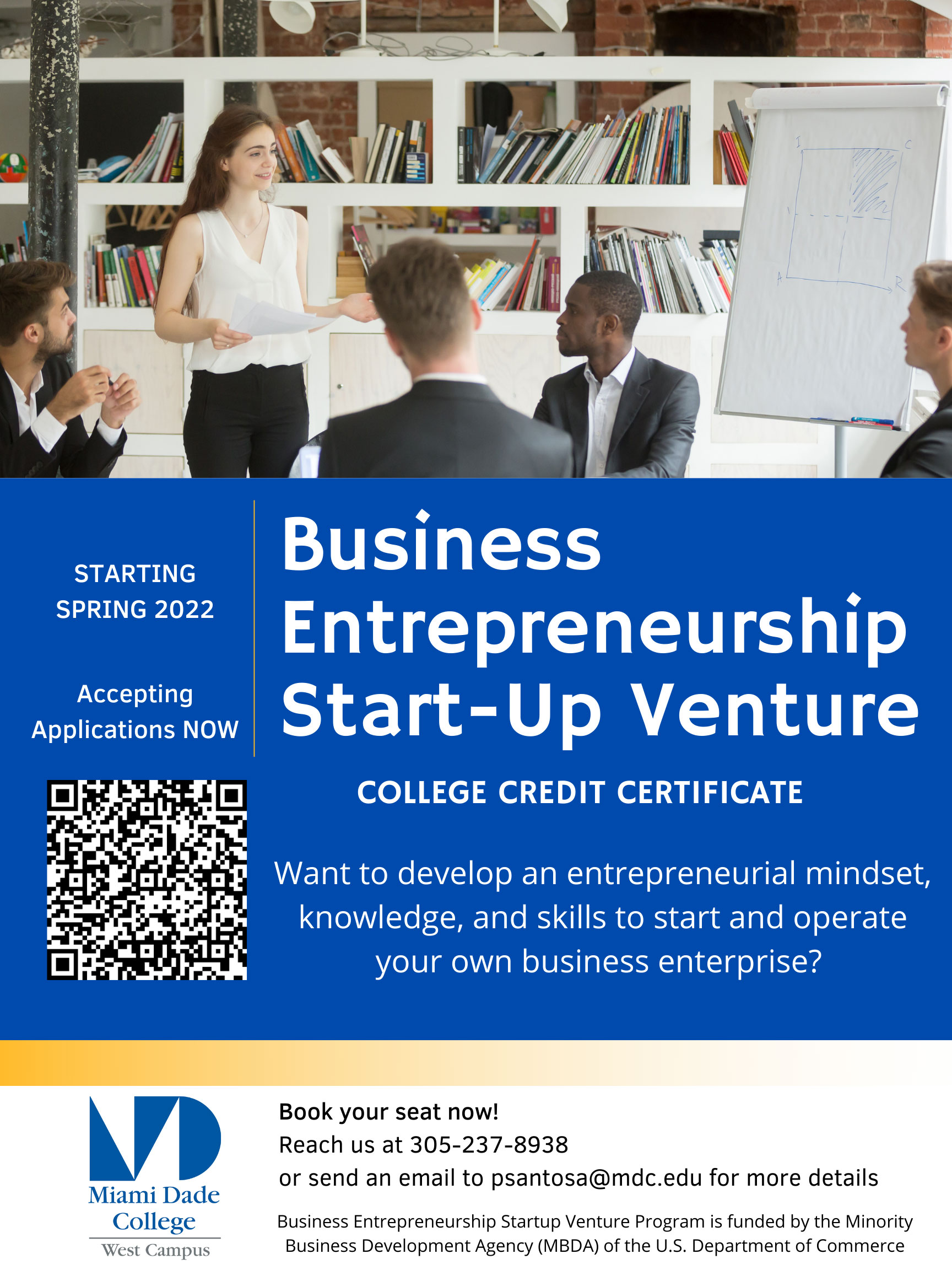 Miami-Dade College Launches Business Entrepreneurship Start-Up Venture