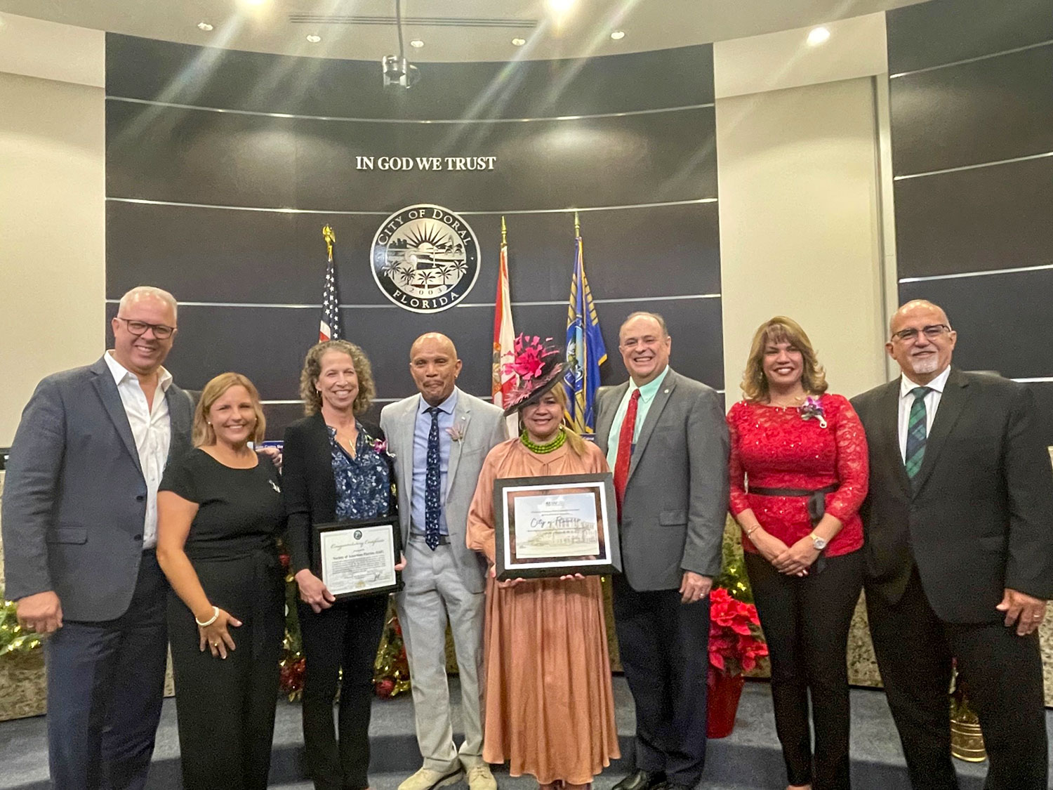 City of Doral Designated as 'City of Flowers'