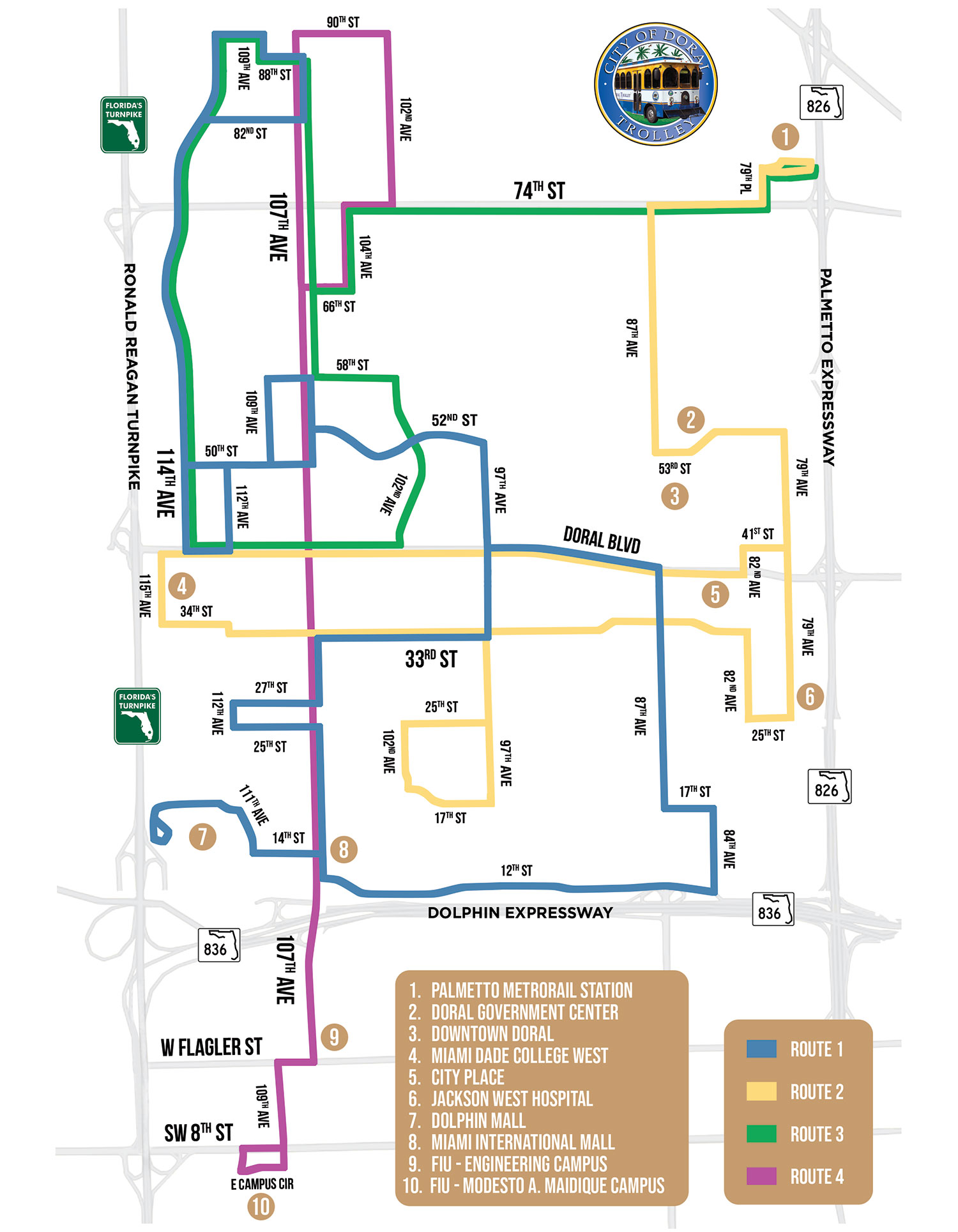 Doral Trolley · City of Doral