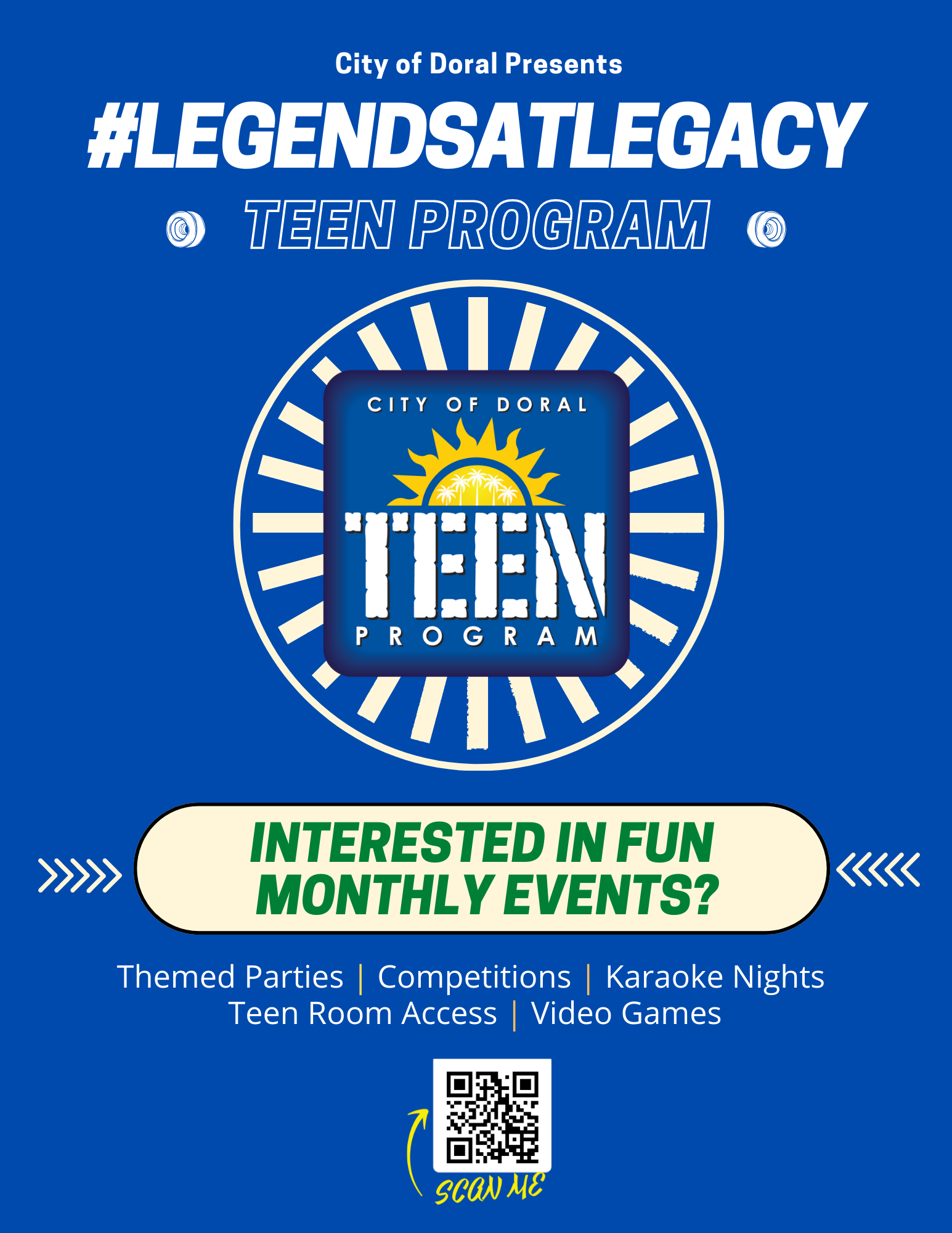 Legends at Legacy Teen Program