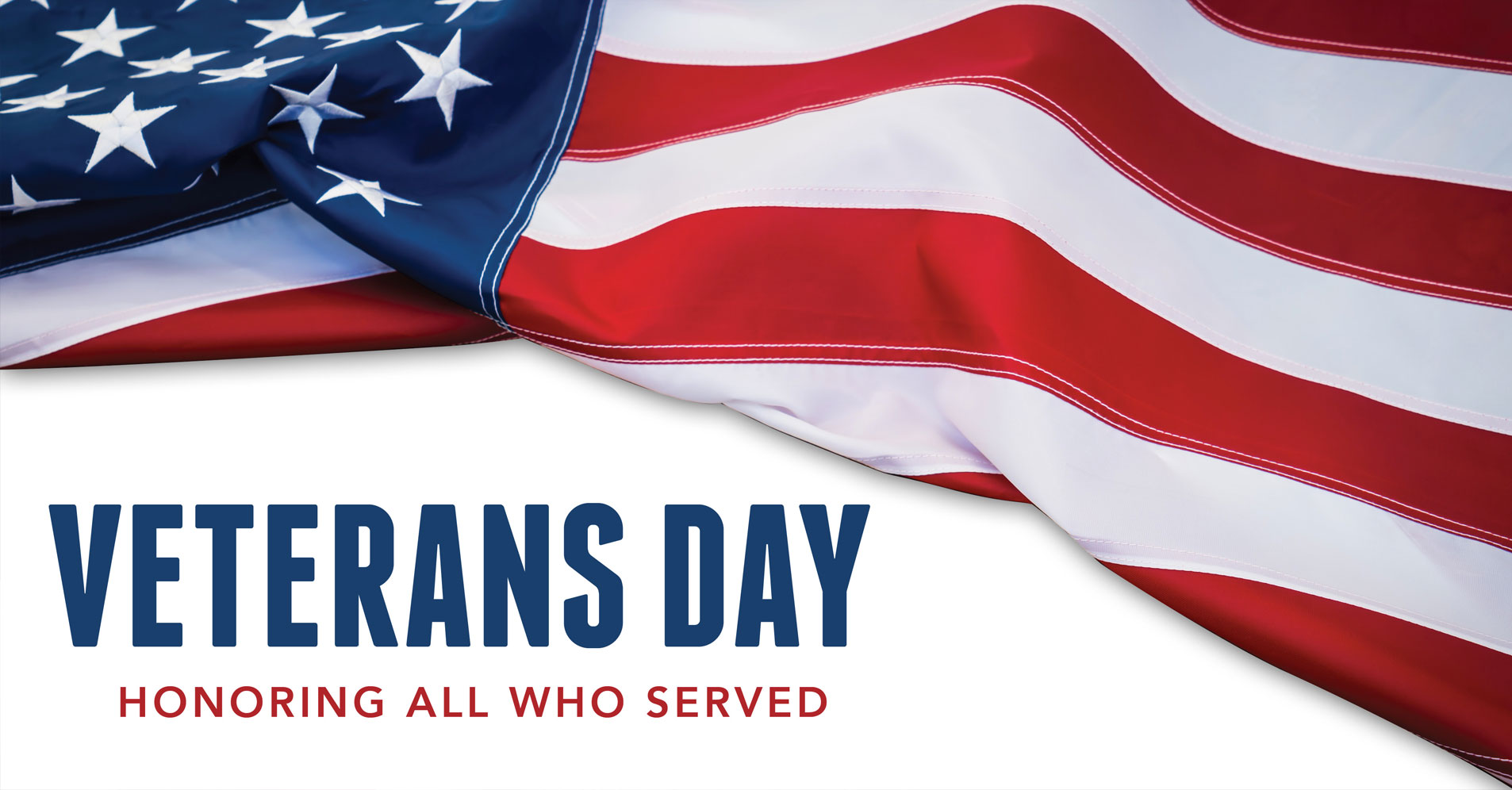 Veteran's Day- City Offices and Facilities Closed