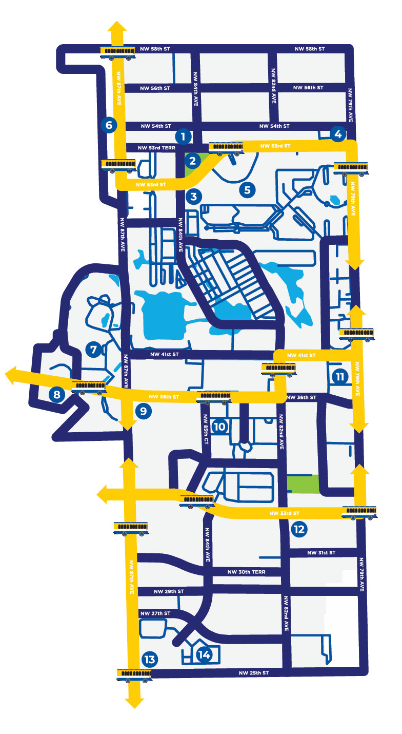 Service Area Map