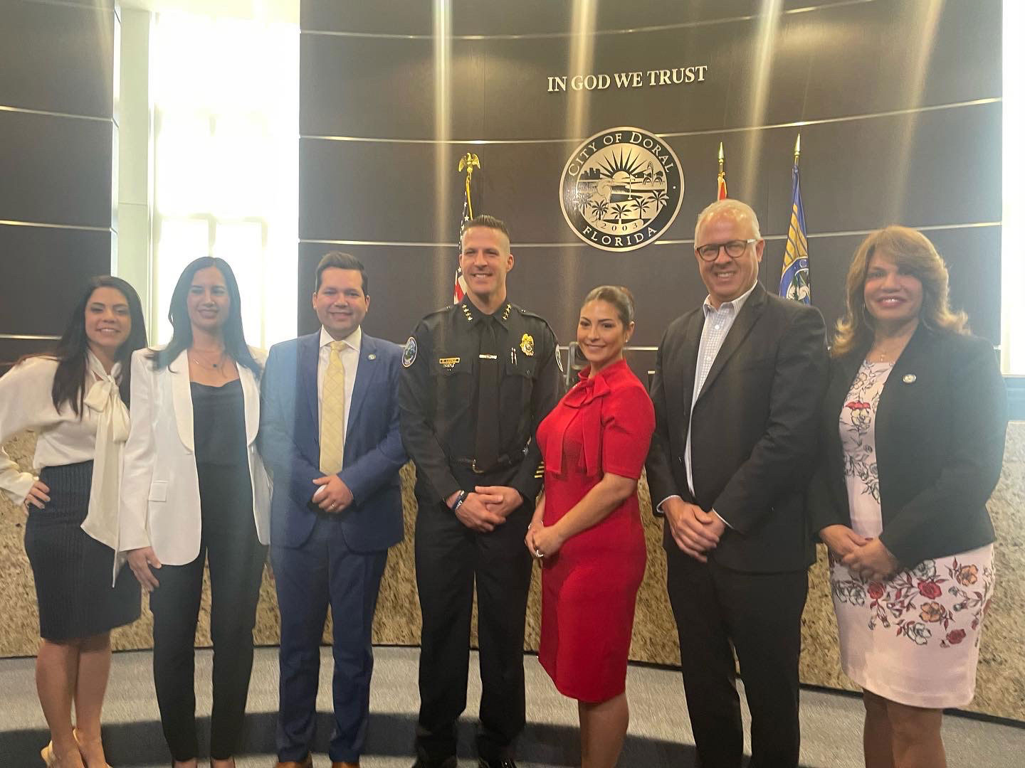 Doral Welcomes Police Chief Edwin Lopez