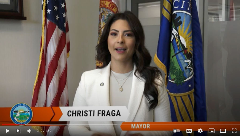 Message from Mayor Christi Fraga