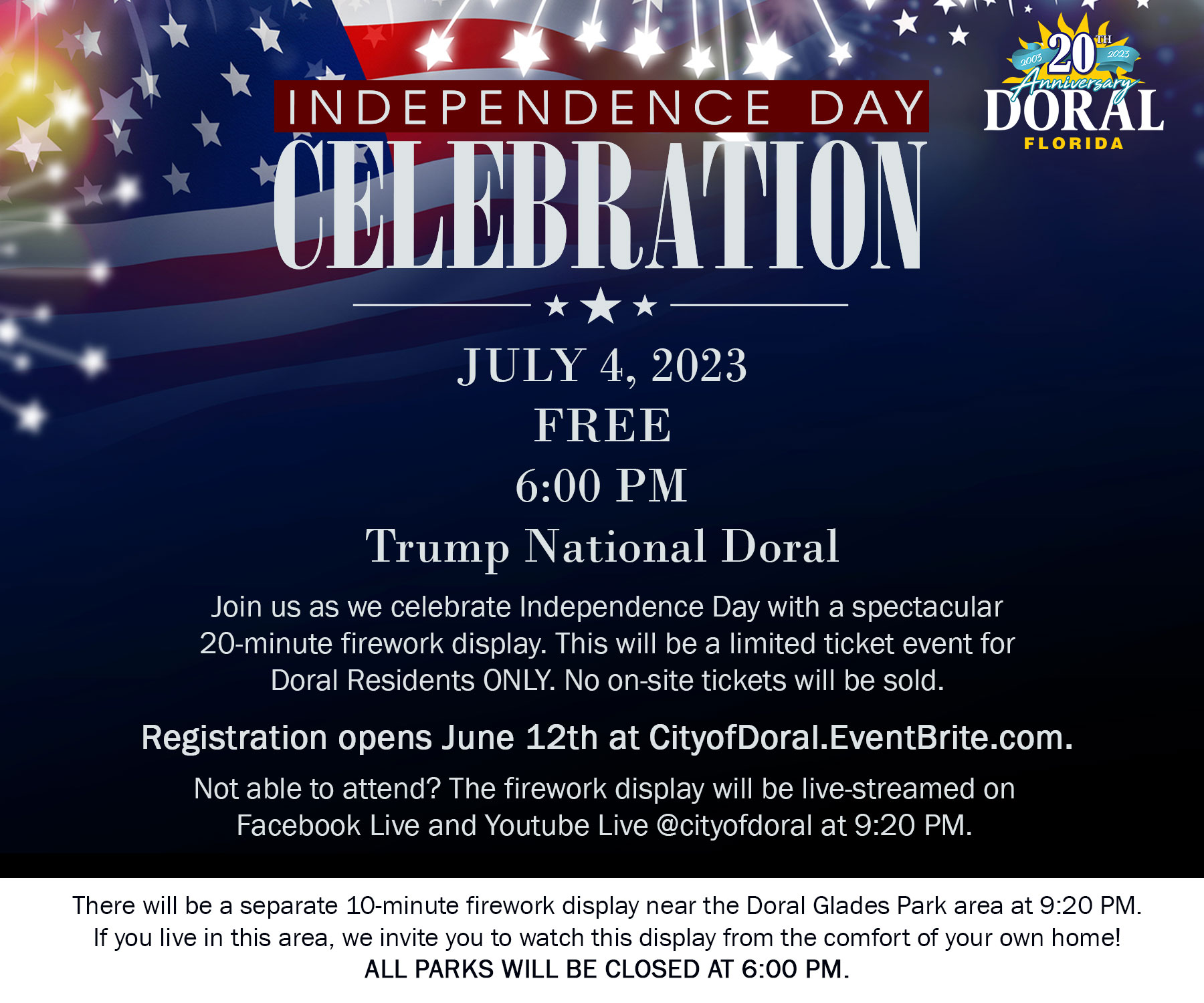 intercontinental miami 4th of july
