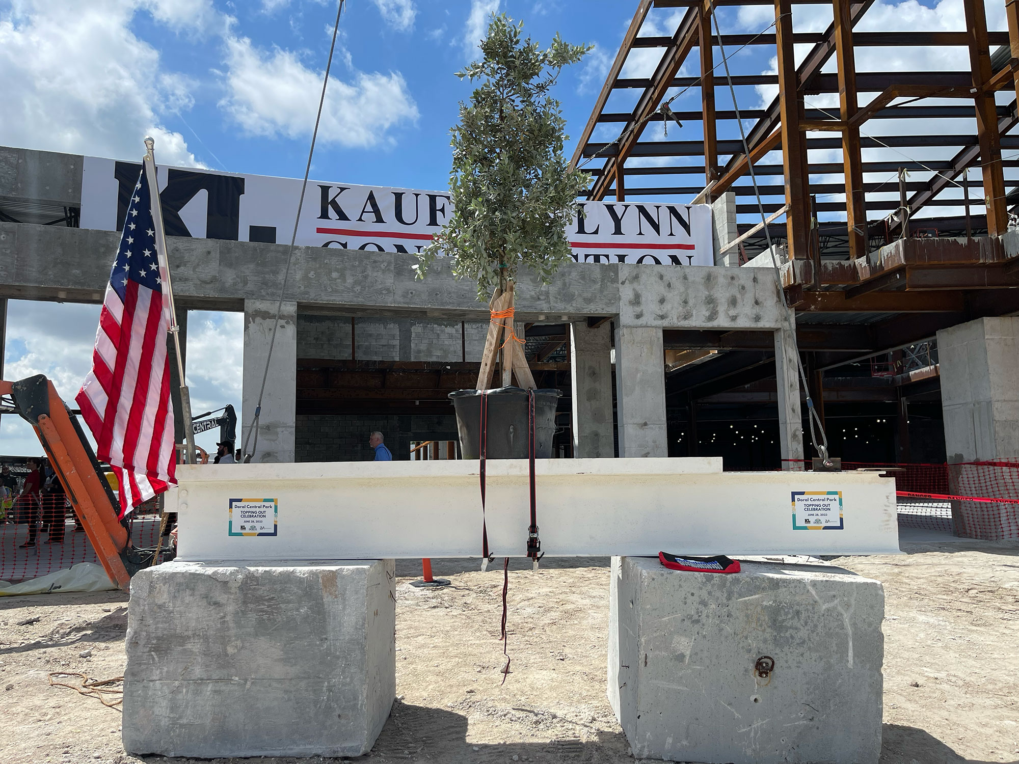 Doral’s Largest Park and Green Space Celebrates Topping Out Ceremony