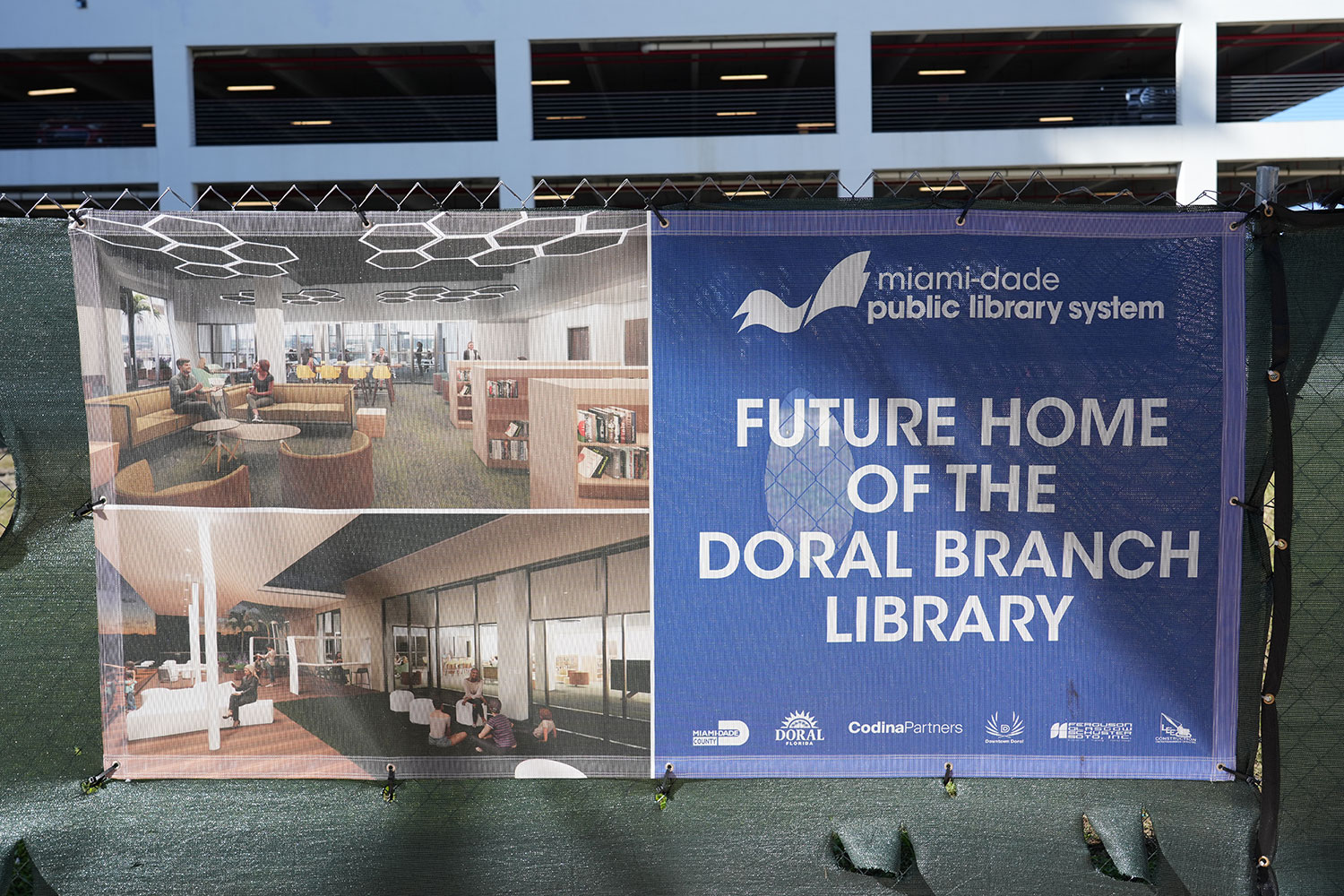 Construction for Doral Branch Library