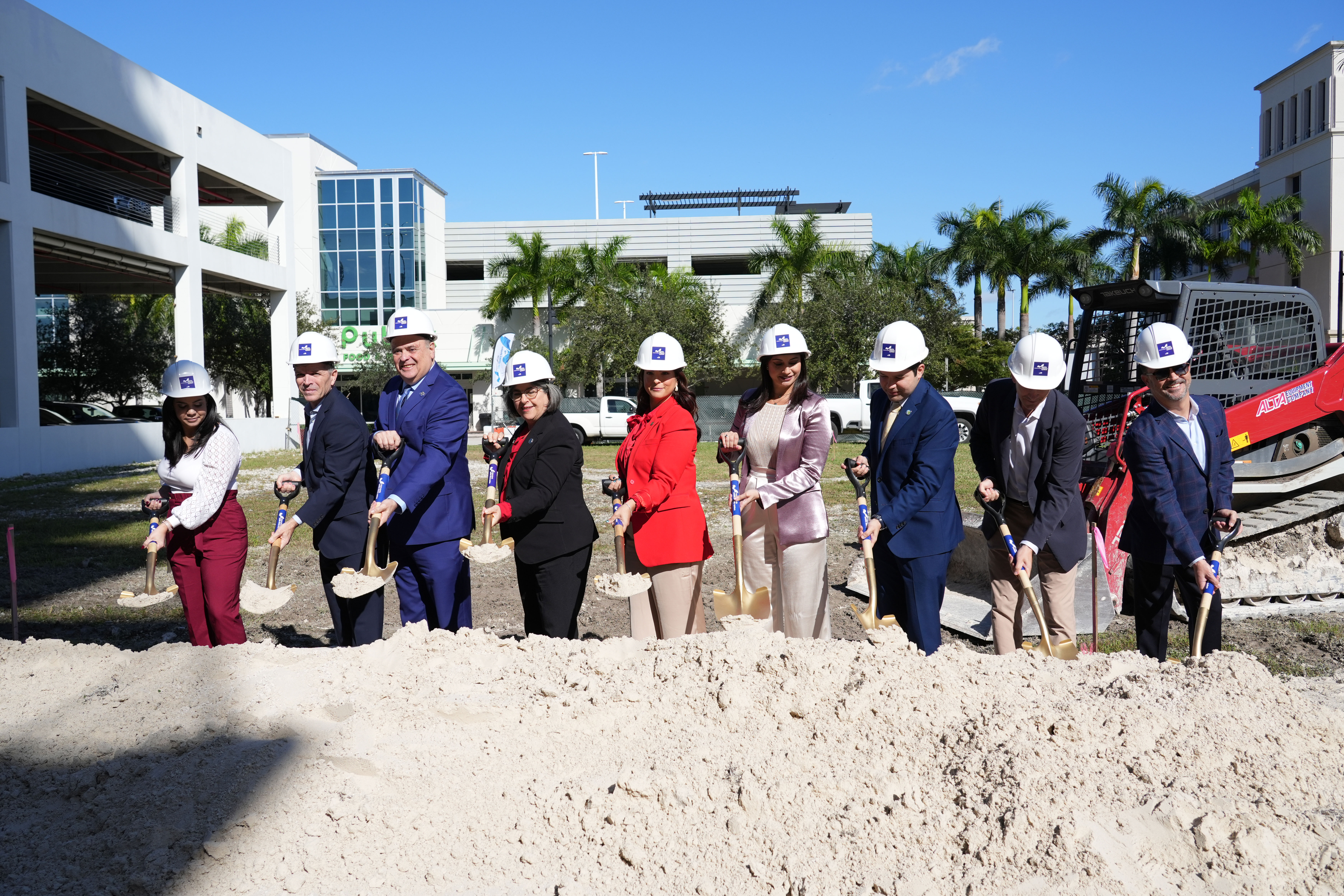 Construction for Doral Branch Library