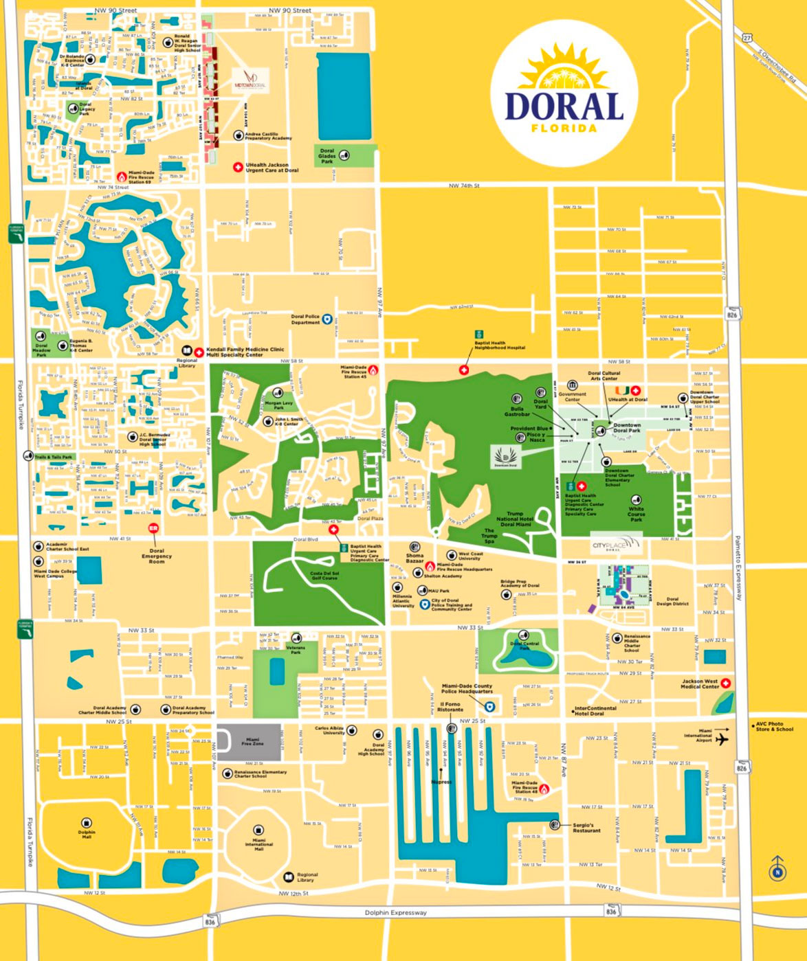 2024 City of Doral Map Guide