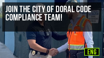 Join the City of Doral Code Compliance Team!