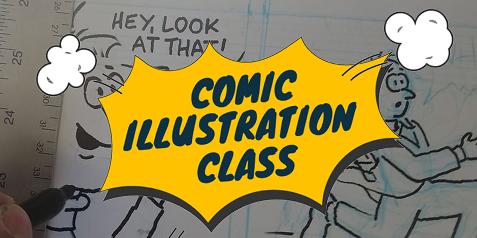 Comic Illustration Class for Teens