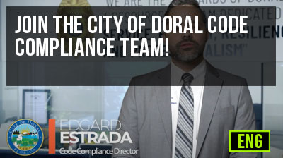 Join the City of Doral Code Compliance Team!
