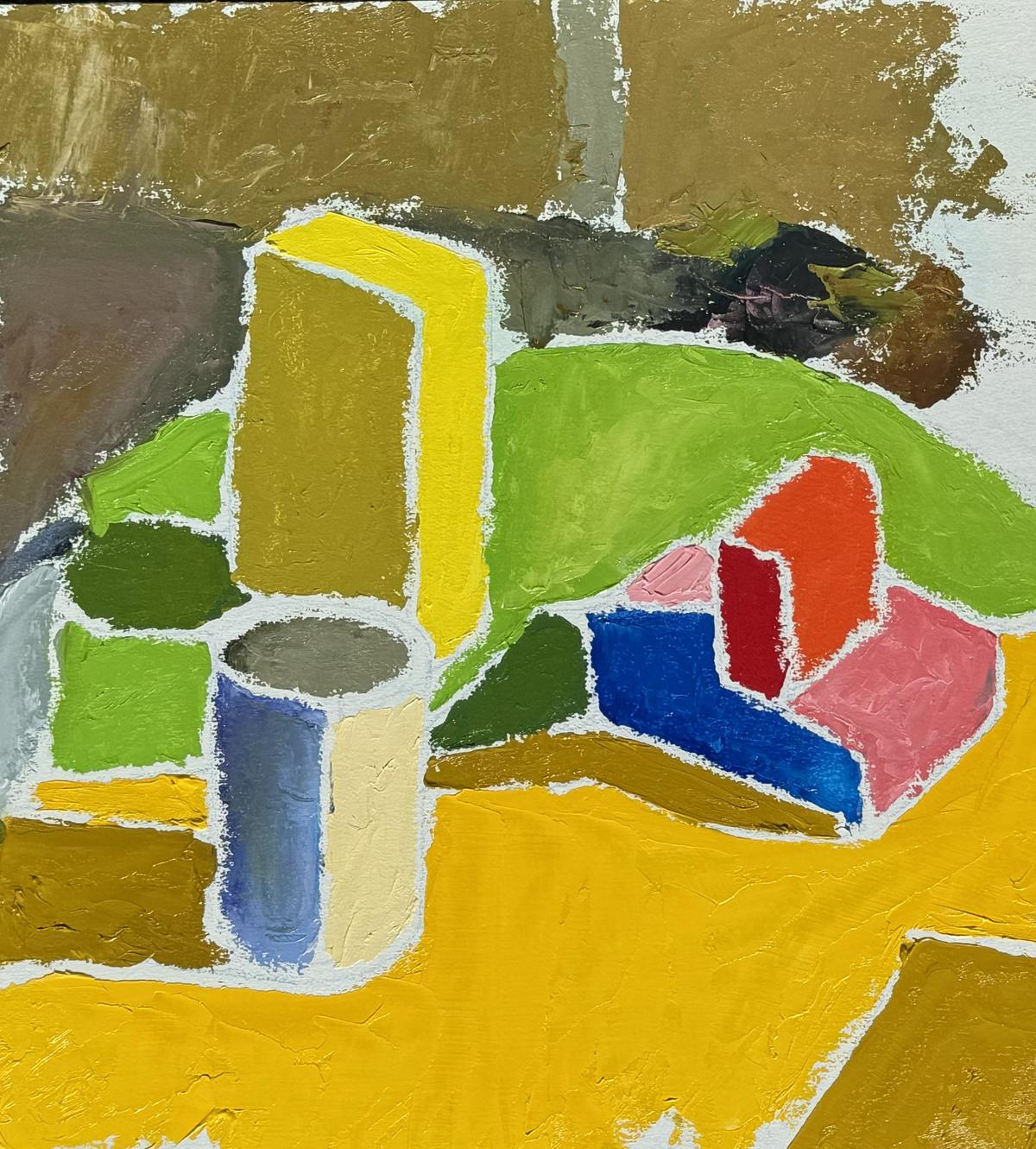 Complete plein air colour study