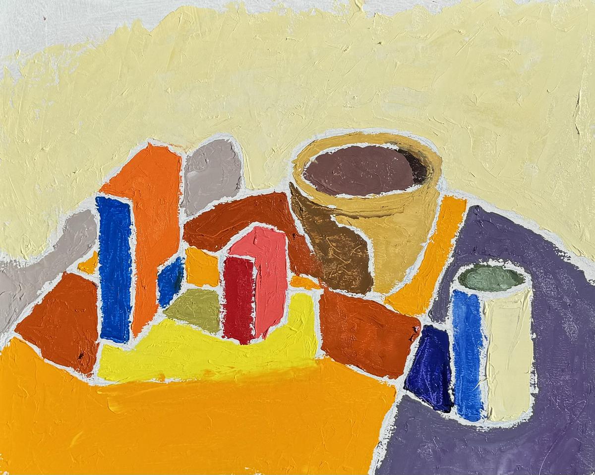 Do final colour study for the week