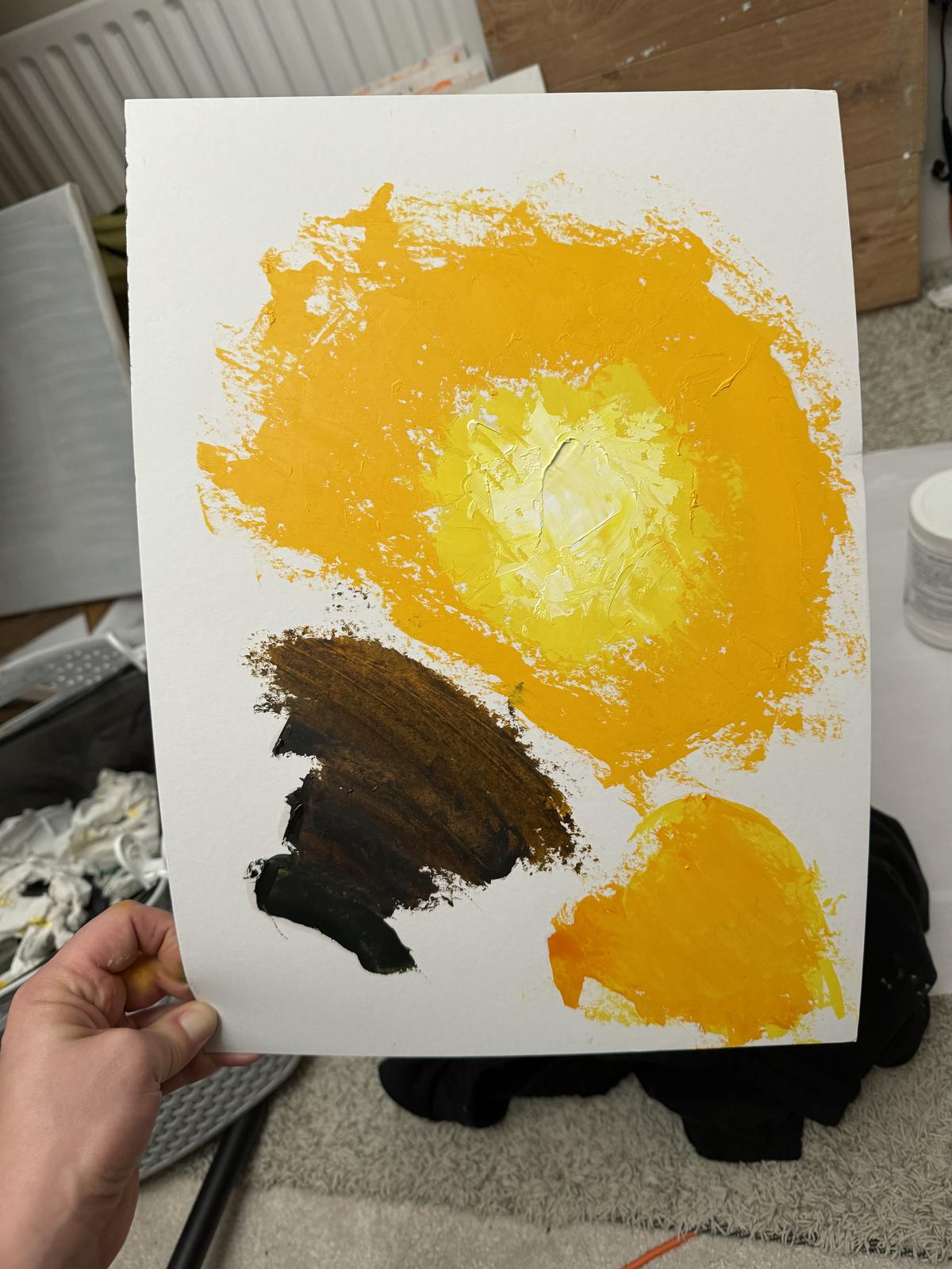 Continue with African sunset colour studies