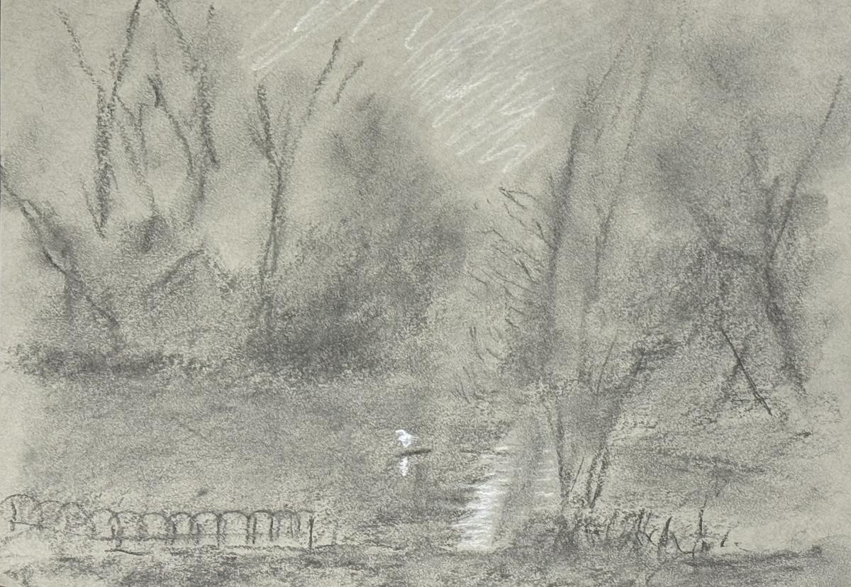 Landscape sketch at St. James’ Park