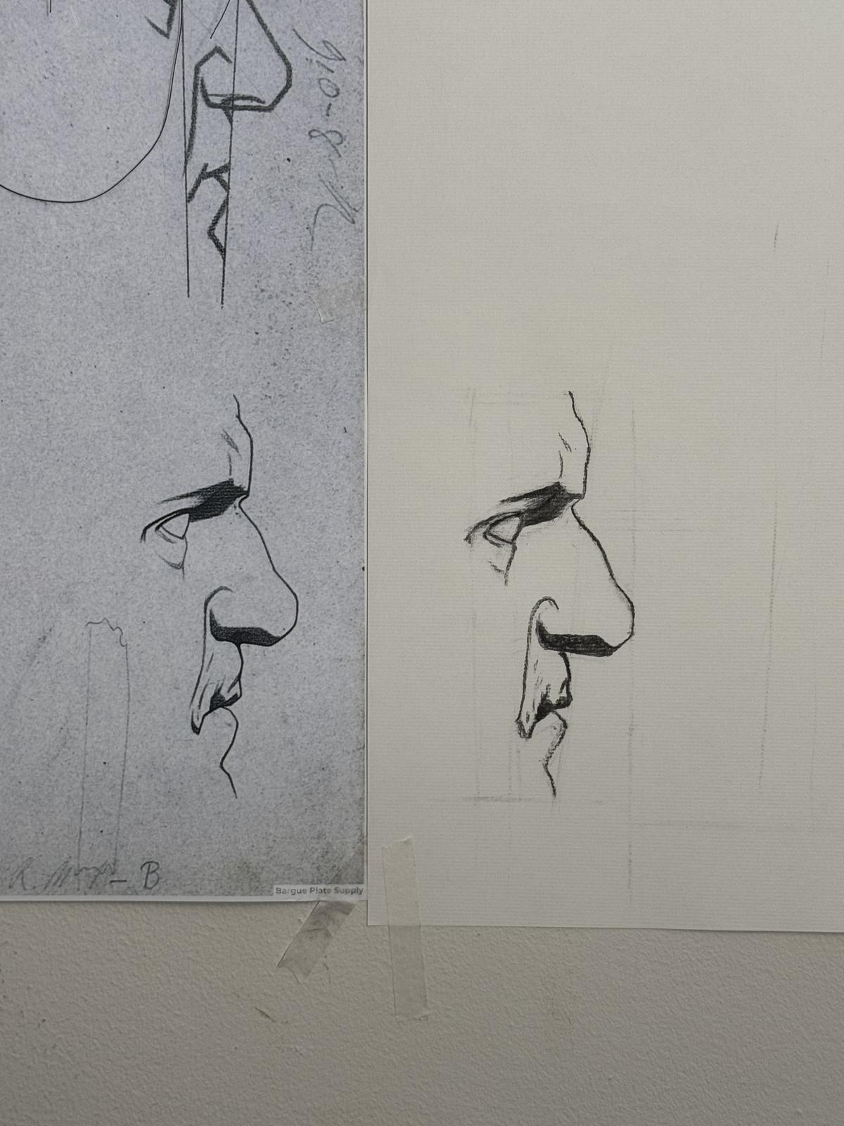 Completed Charles Bargue plate 3