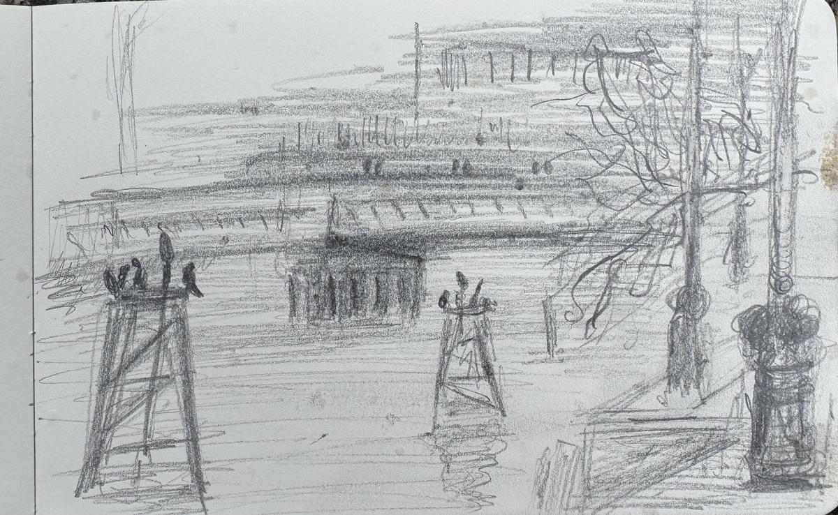 Did a quick sketch on my commute