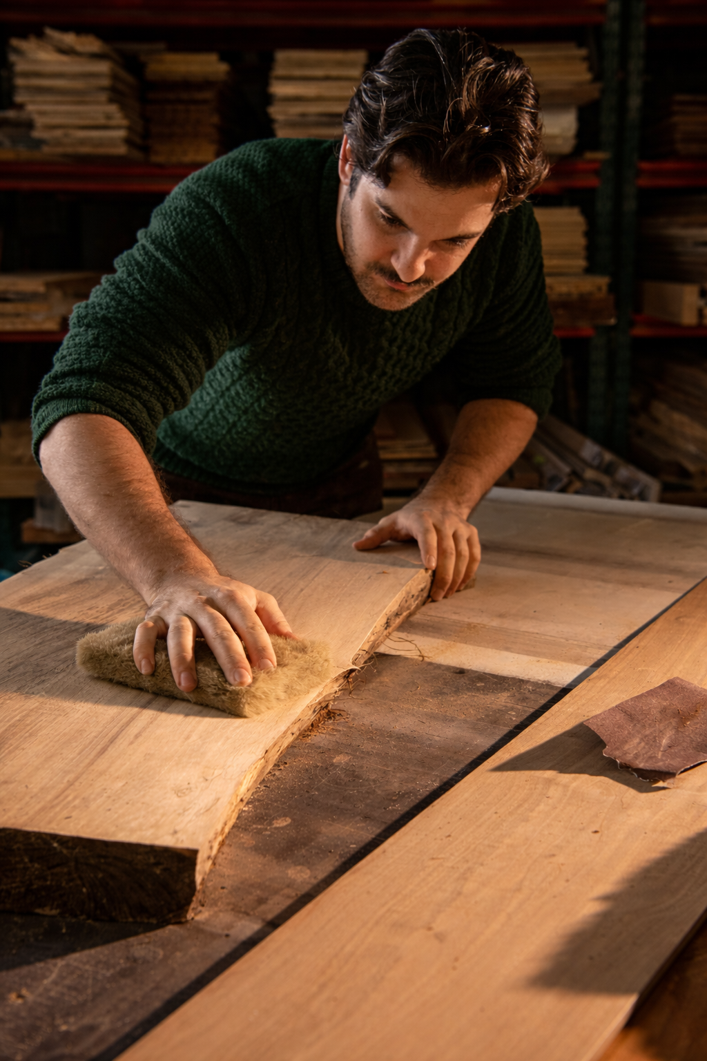 Handcrafting and finishing engineered wood flooring details by Decomagna