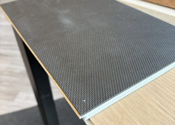 SPC flooring Kenya black underlay backing pre-attached