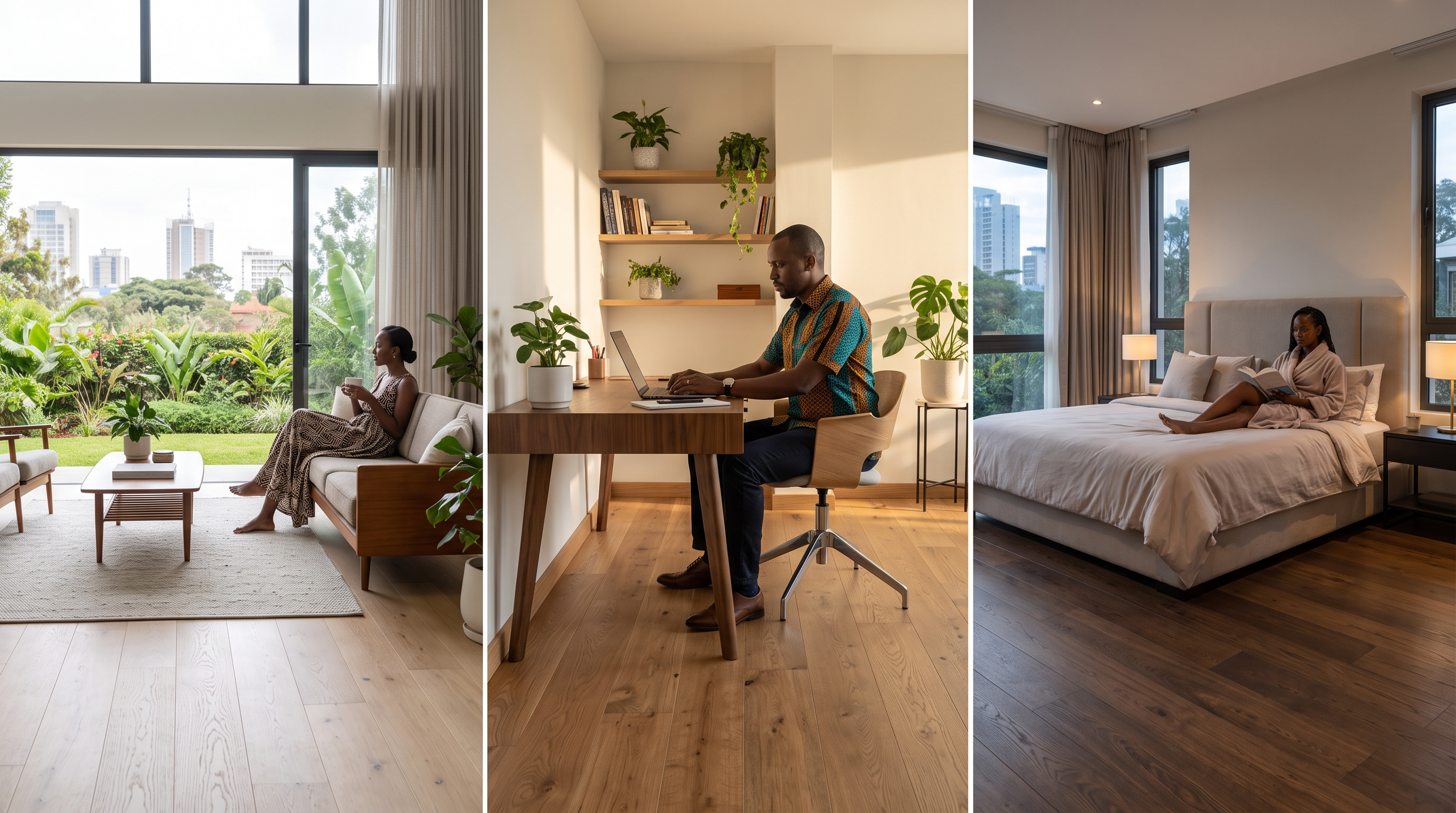 Premium Quick-Step Laminate and Engineered Wood Flooring in Kenyan Homes