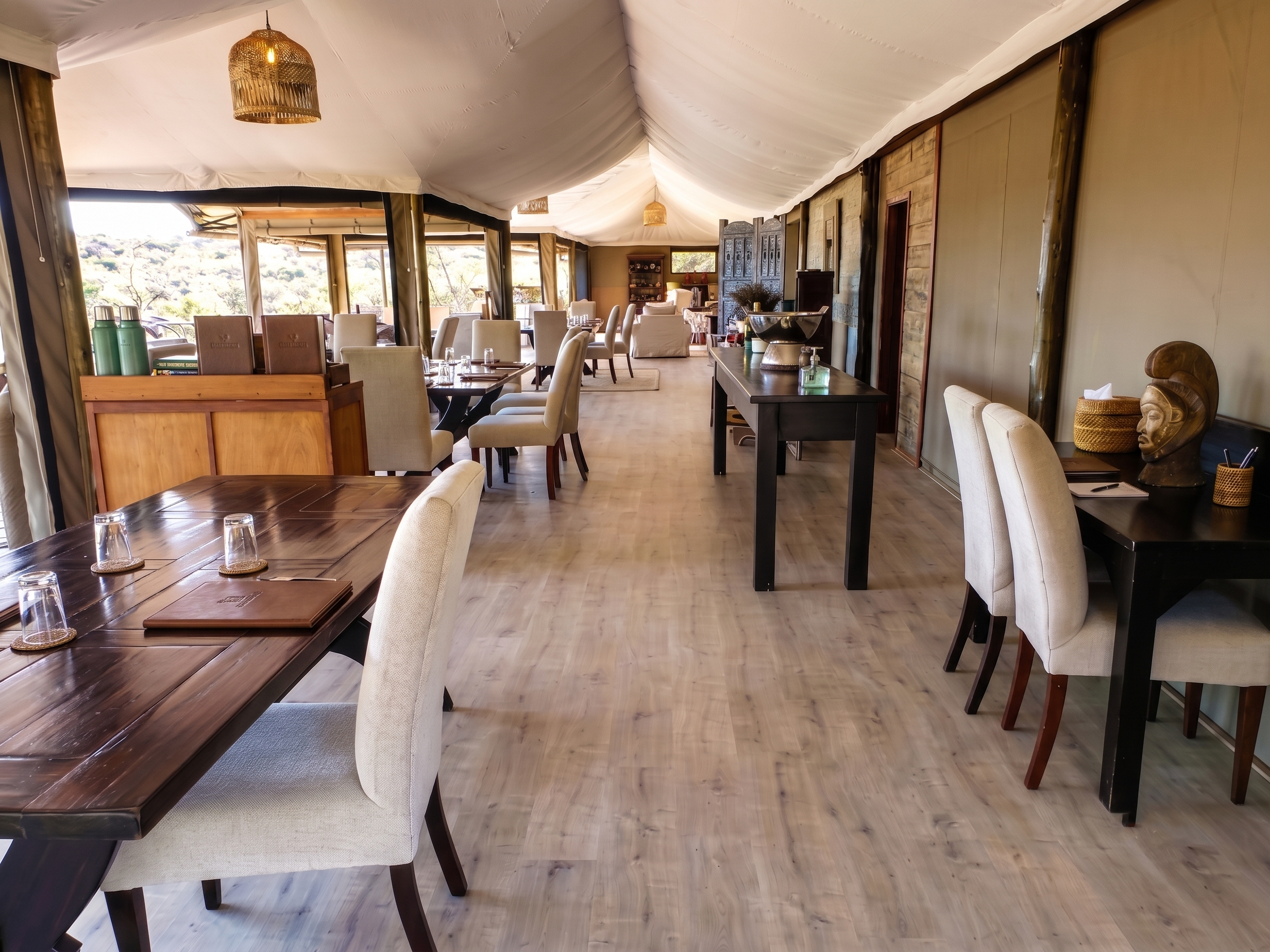 Top Floors in Kenya SPC Laminate Partnership with Kicheche Valley Eco-Lodge Masai Mara