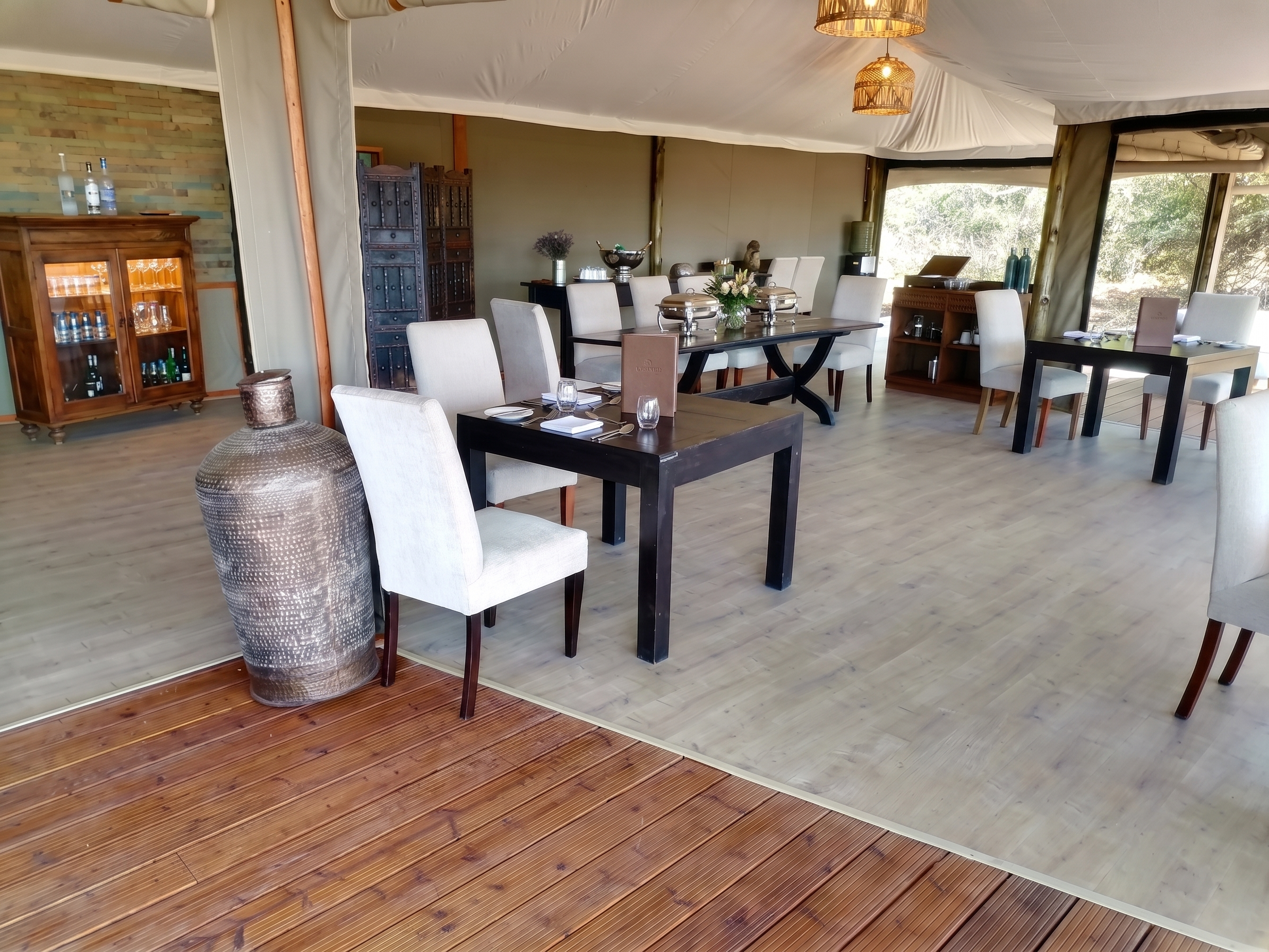 Quick-Step Laminate Flooring installed at Kicheche Valley Camp by Decomagna