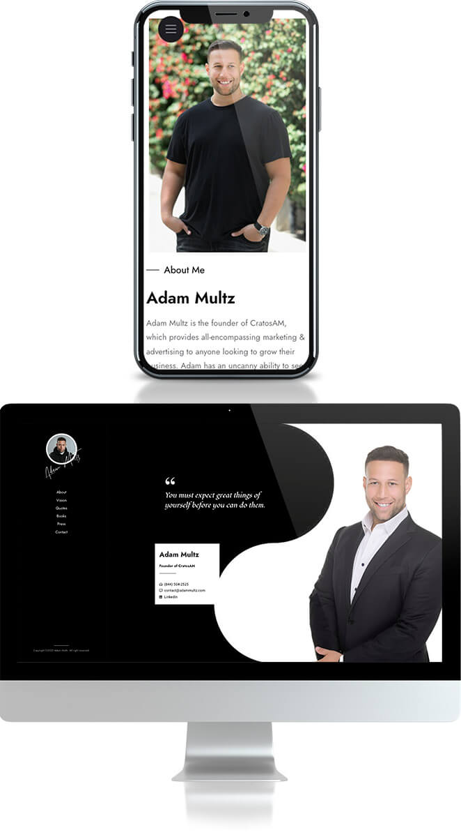 Adam Multz - Mobile - MOCK-UP