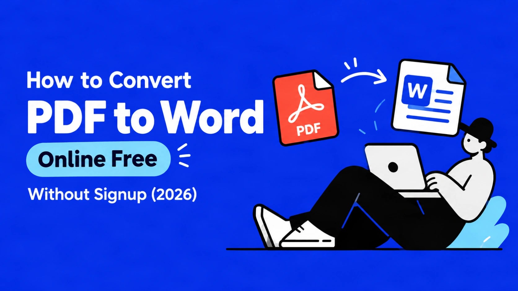 Convert PDF to Word online free without Signup using PDF Convex