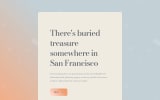 Buried Treasure SF