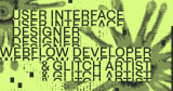 ē𝔩๏ȳ̶̮̰̈́b is a UI Designer + Webflow Dev + Glitch Artist