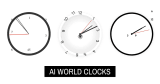 AI World Clocks